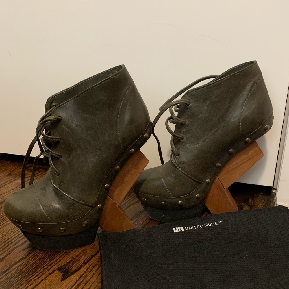 United Nude Abstract Lasso Hi (Green Safari)